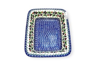 856 Bunzlau Rechthoekige schaal 1418X Rechthoekige schalen zonder oor